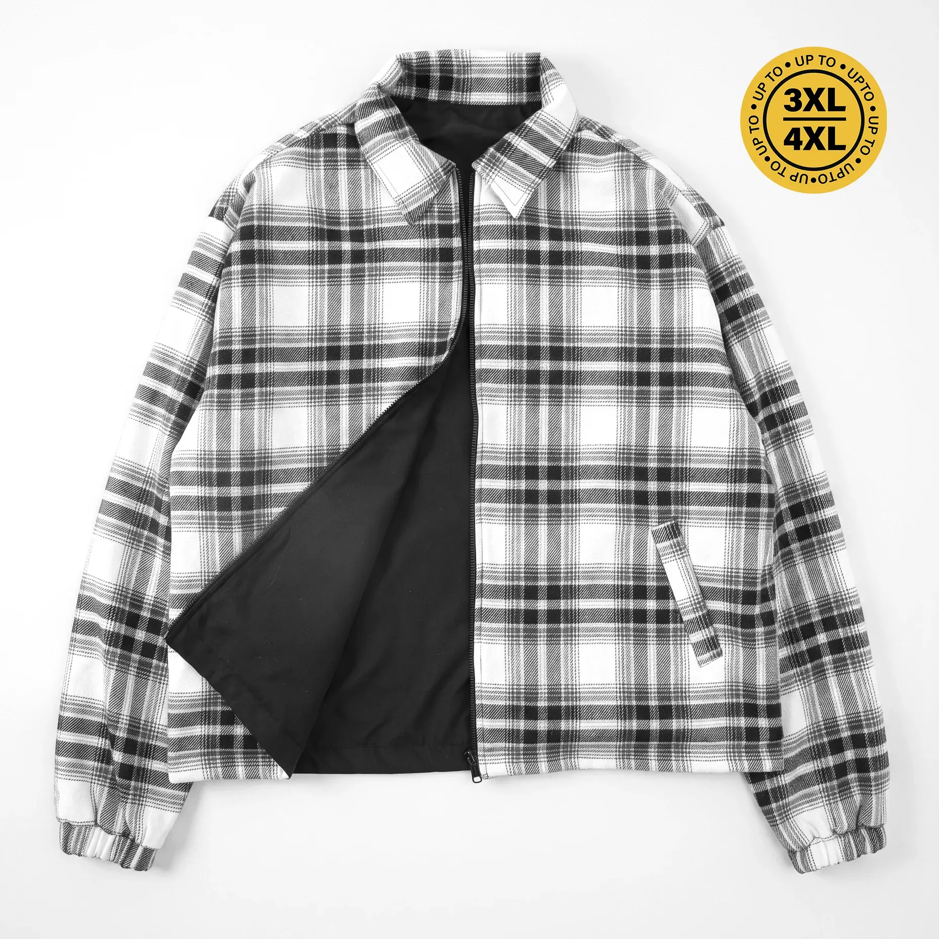 Switchback Reversible Plaid Jacket
